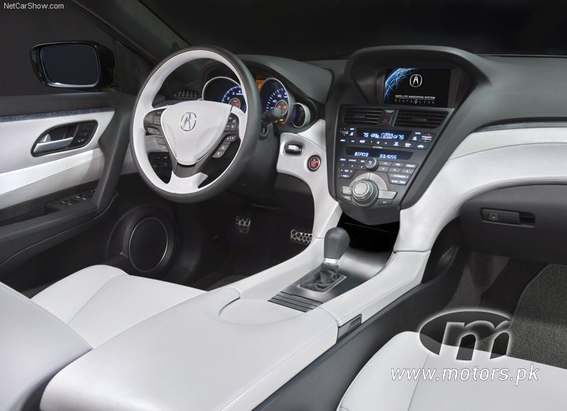 Acura ZDX concept interior view wallpaper